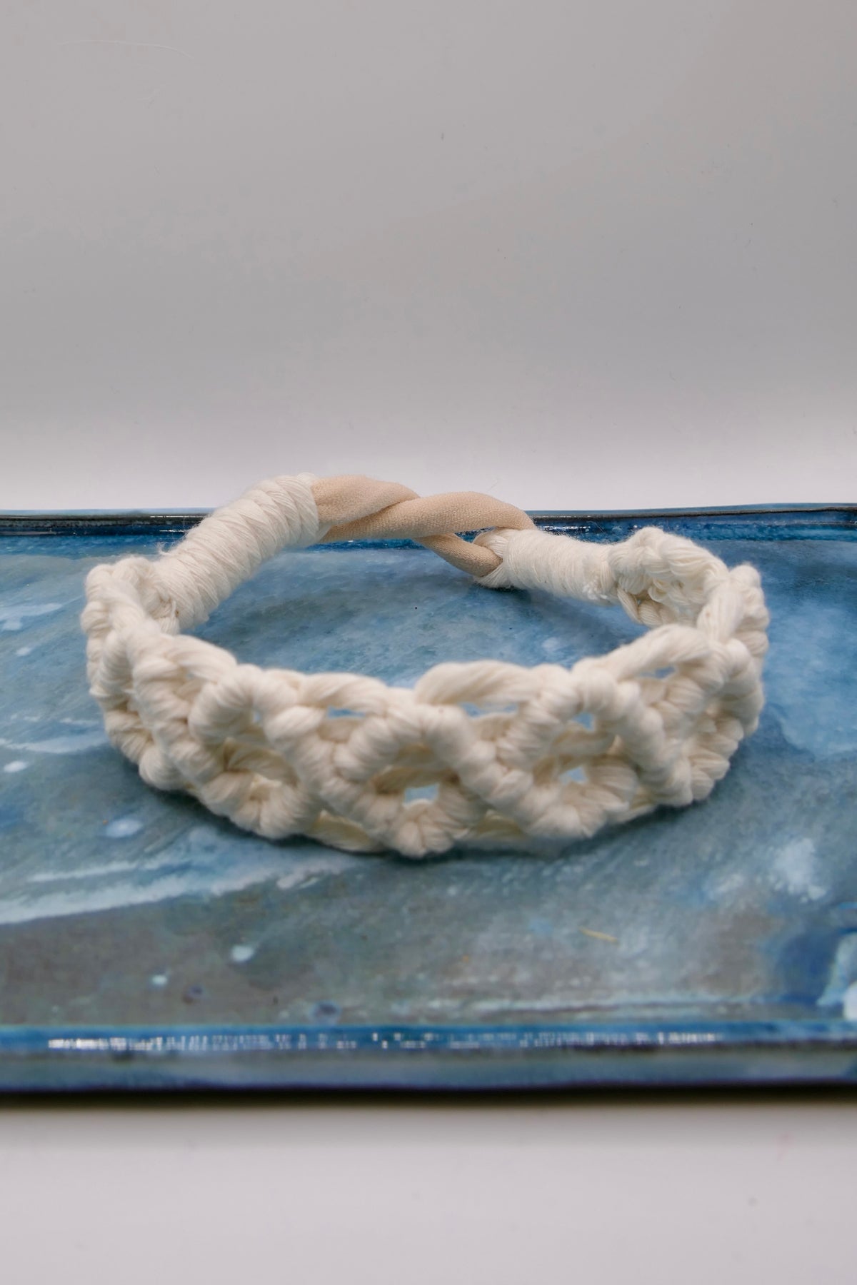 Kids hair band macrame