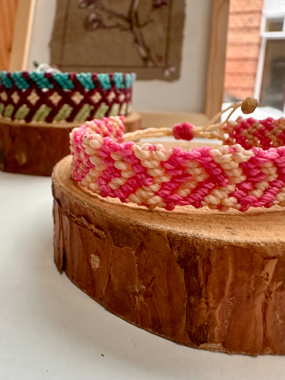 Hearts macrame | Bracelet