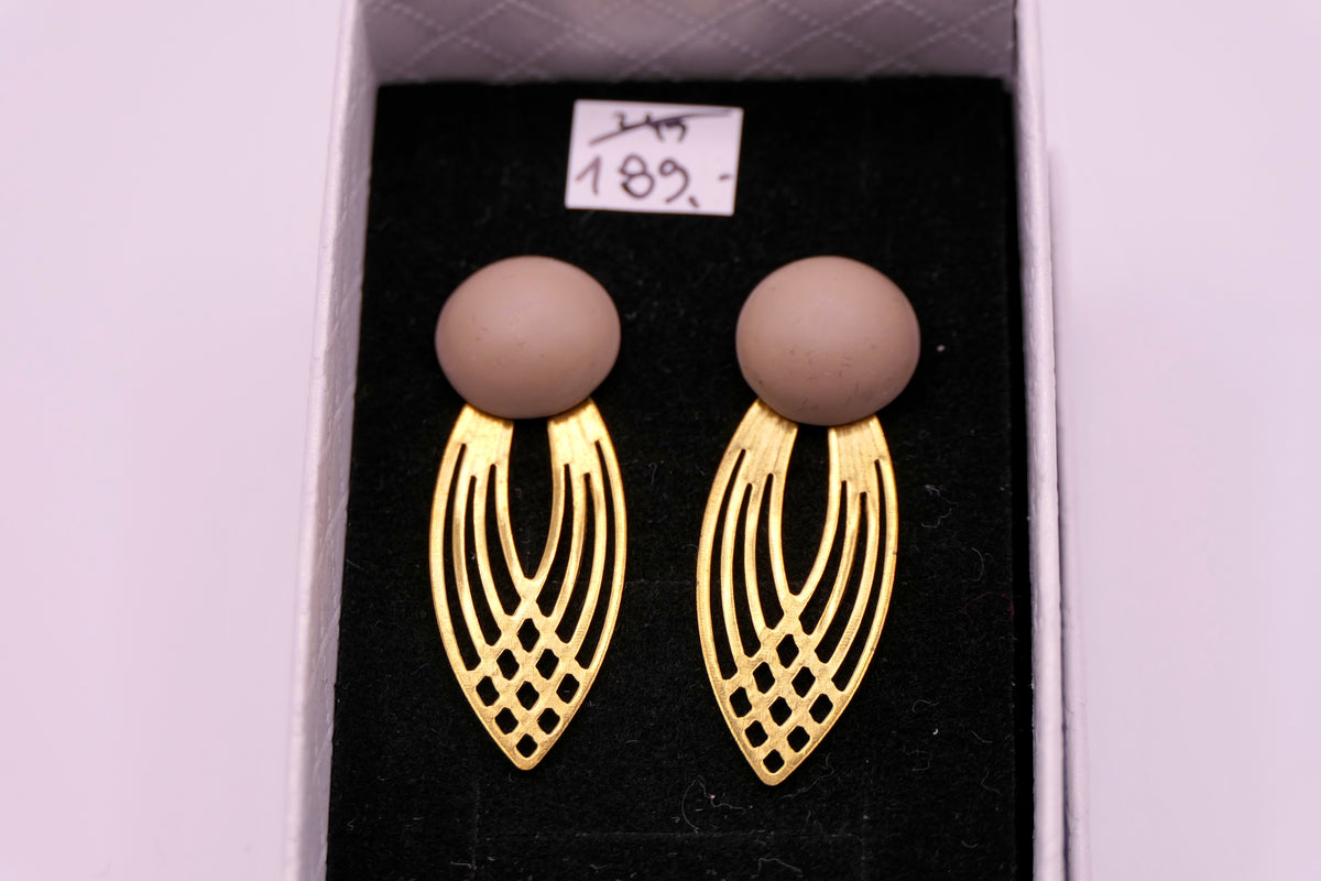 3 in 1 Brown | Earrings