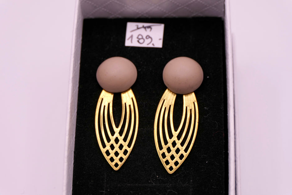 3 in 1 Brown | Earrings