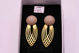 3 in 1 Brown | Earrings