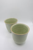 Light green cups