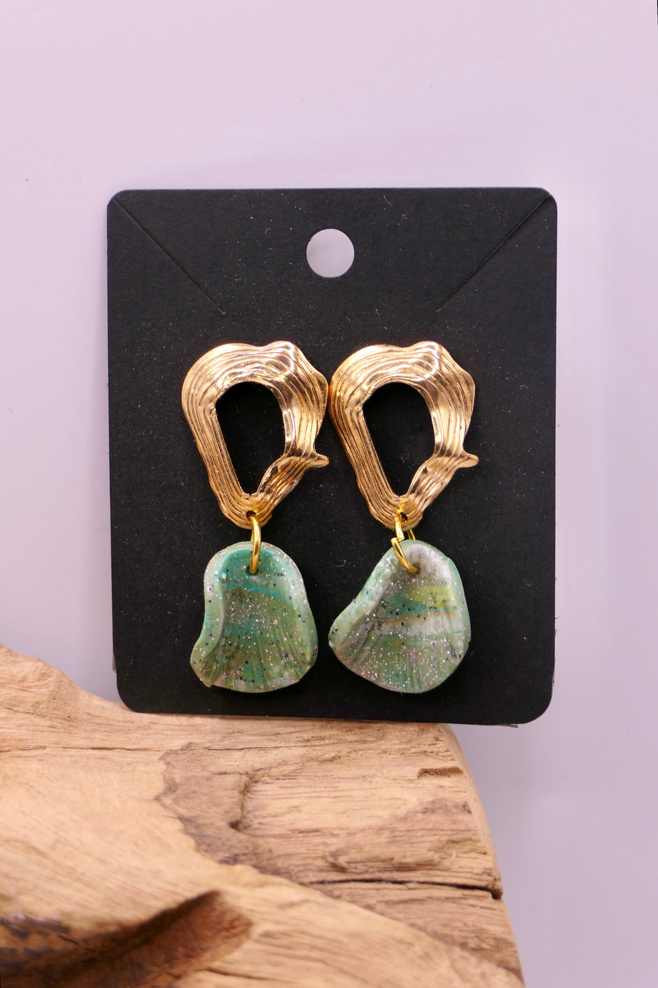 Folding clay | Earrings