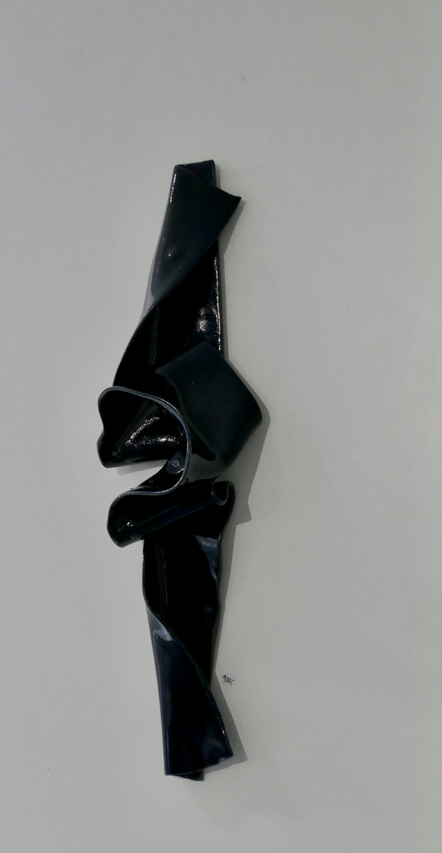 Dark blue sculpture