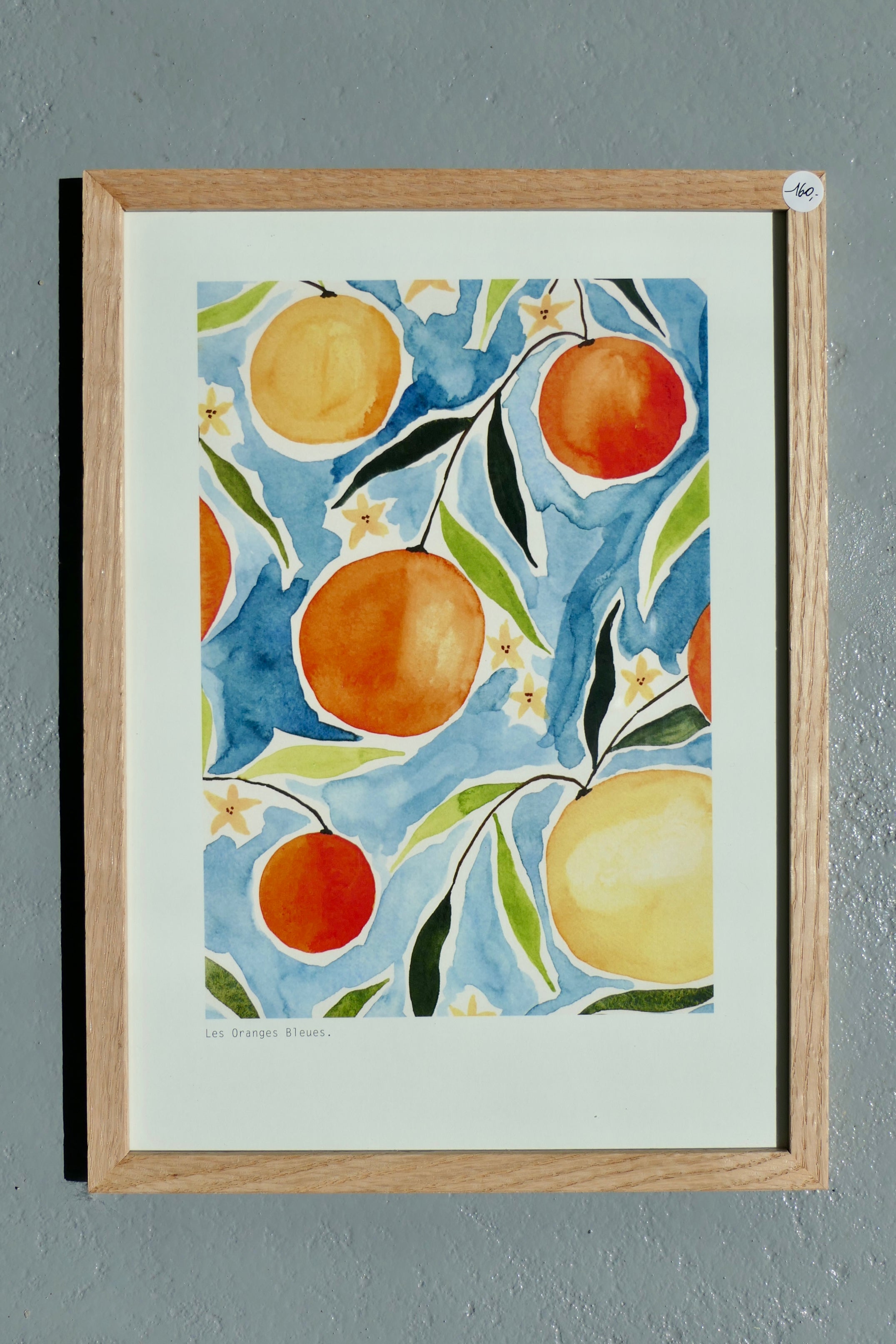 Les oranges bleues