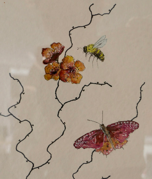 Butterfly & Bee | Neuronal dendrites and synapses