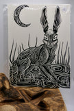 Hare | Linocut print