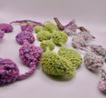 Bicolor crocheted necklace II