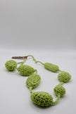 Bicolor crocheted necklace II