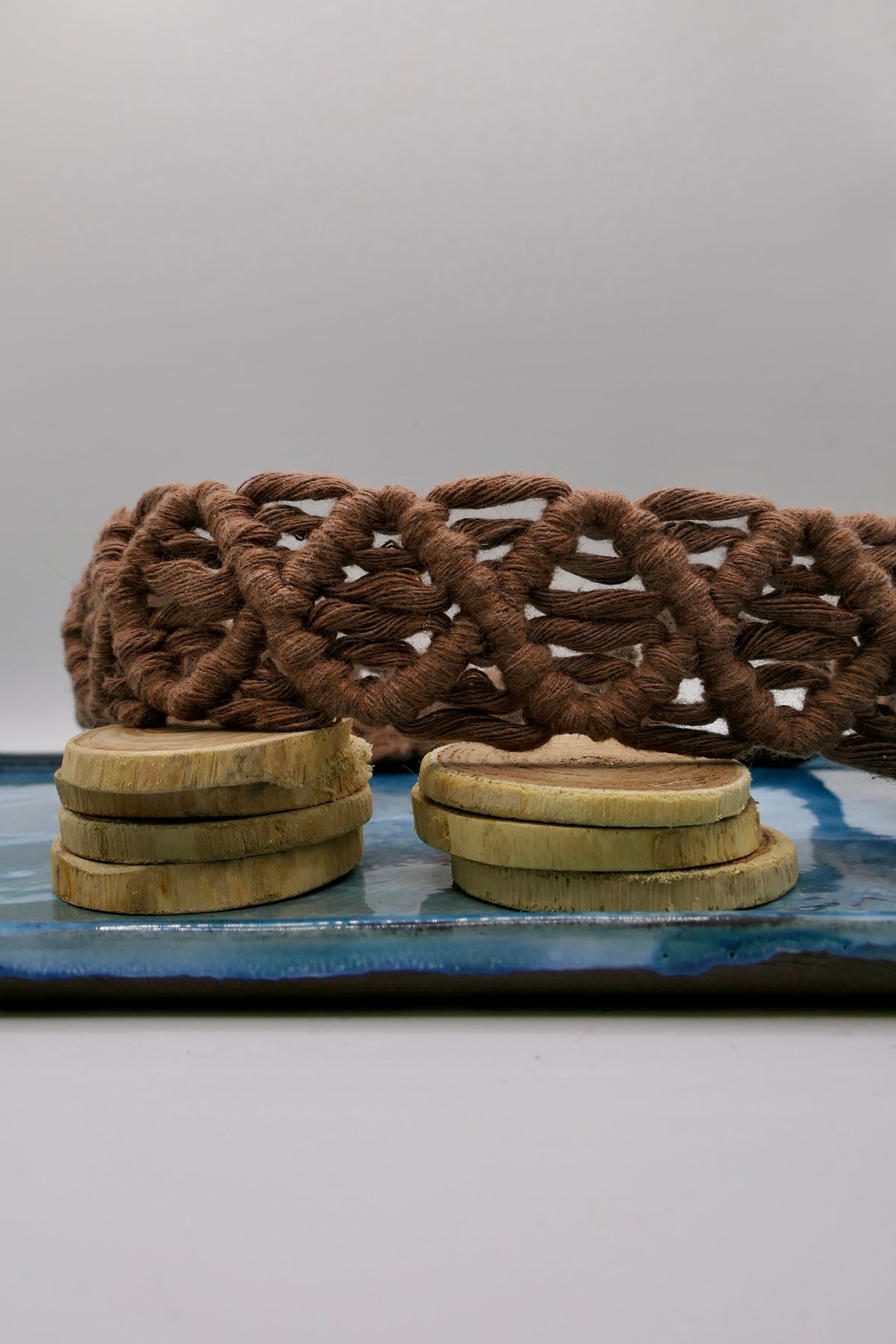 Large hair band macrame