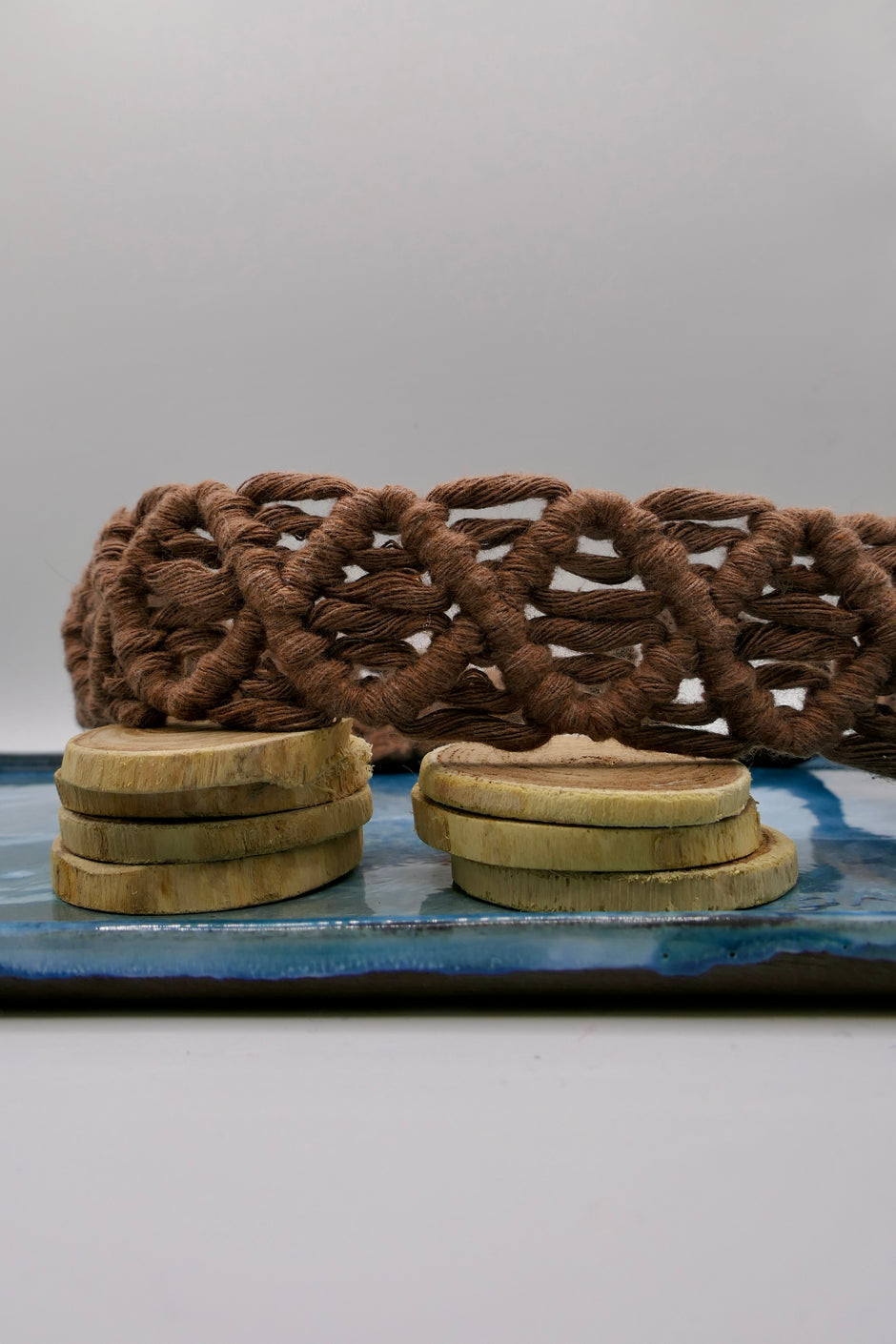 Large hair band macrame