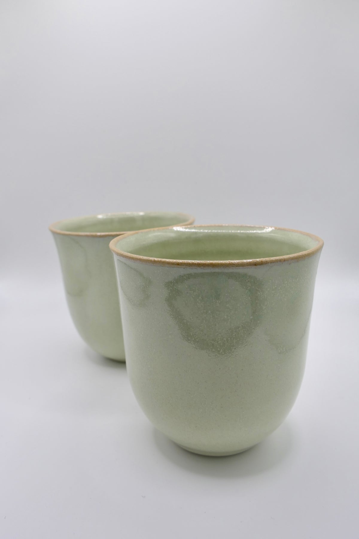 Light green cups