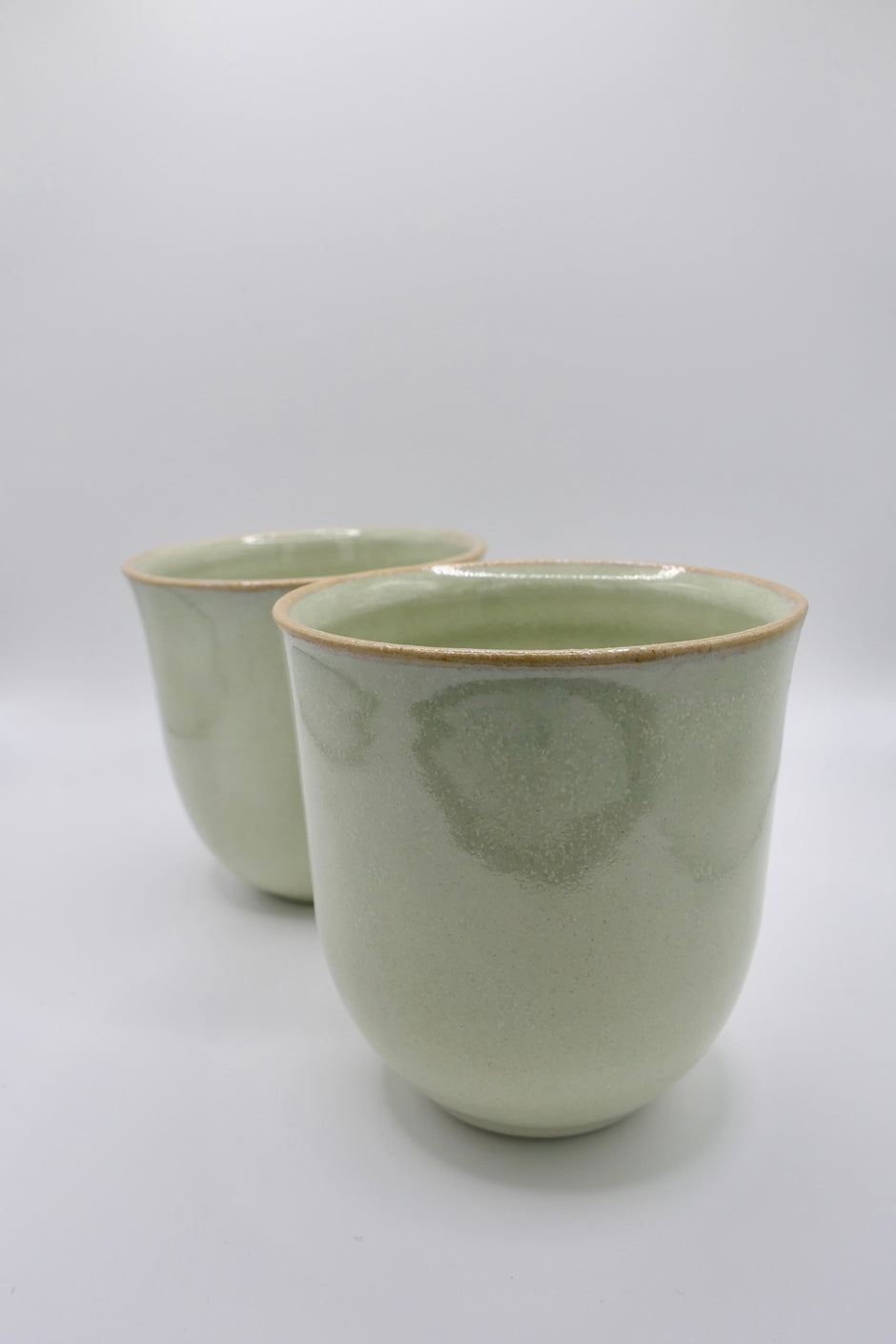 Light green cups