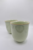 Light green cups
