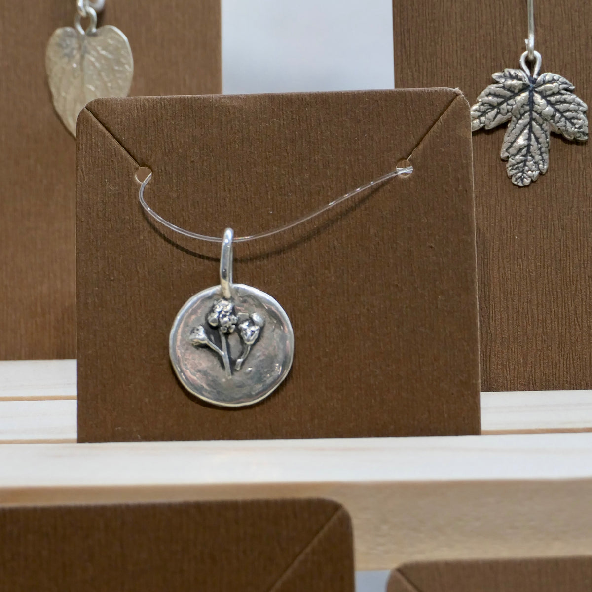 forglemmigej | Silver pendant