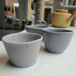 Tiny light purple cups