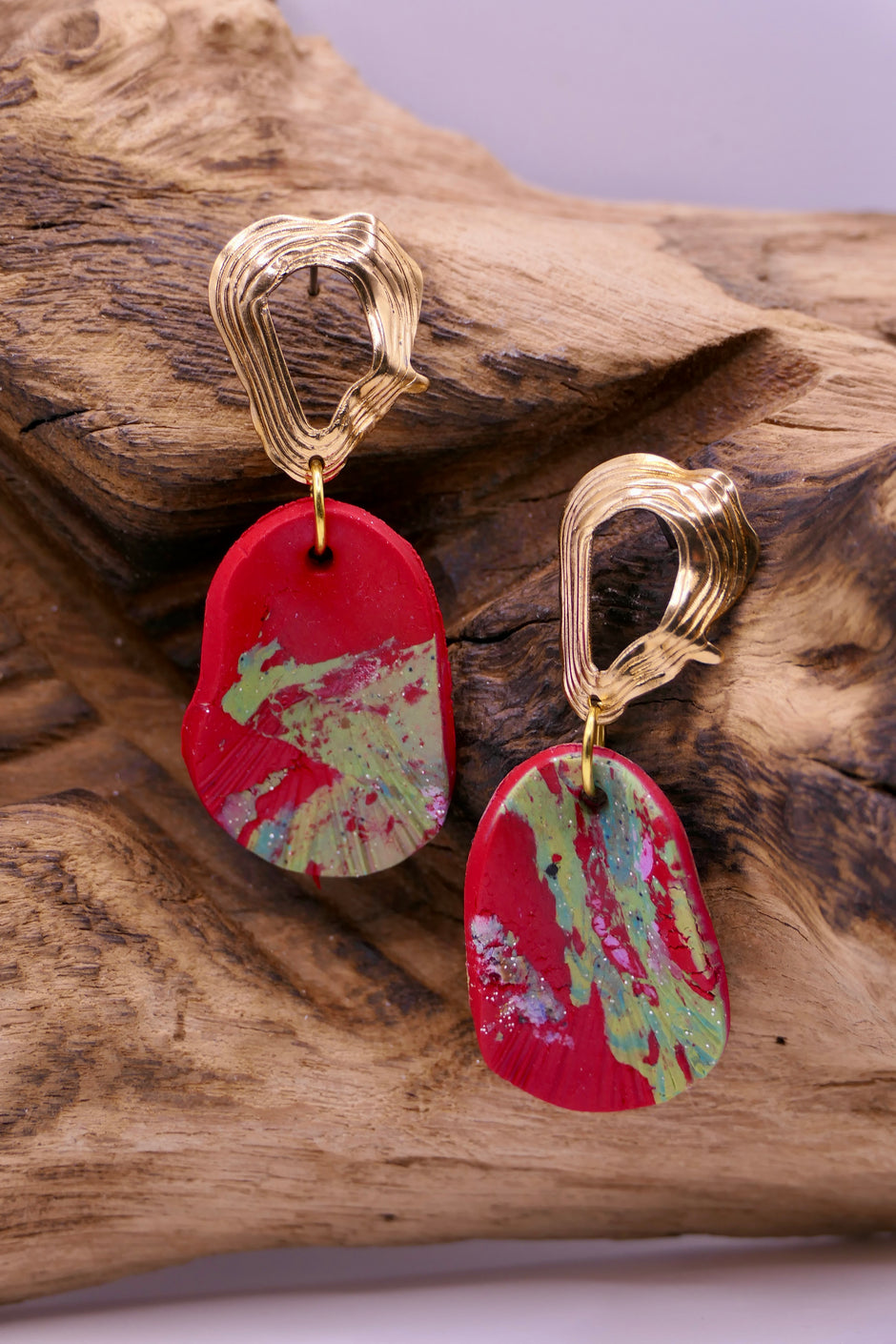 Folding clay | Earrings