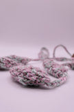 Bicolor crocheted necklace II