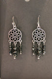 Black dream catcher Earrings