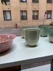 Light green cups