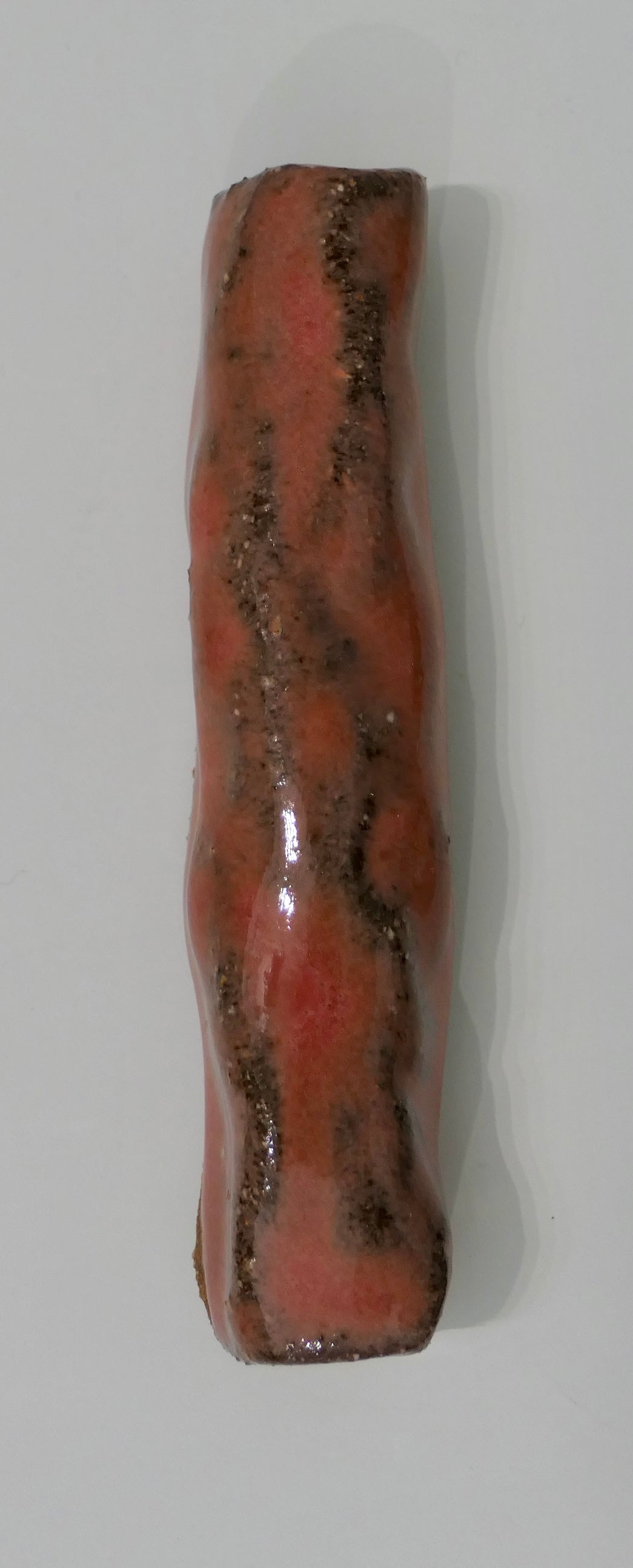Red wall vase