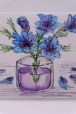 Blue flowers