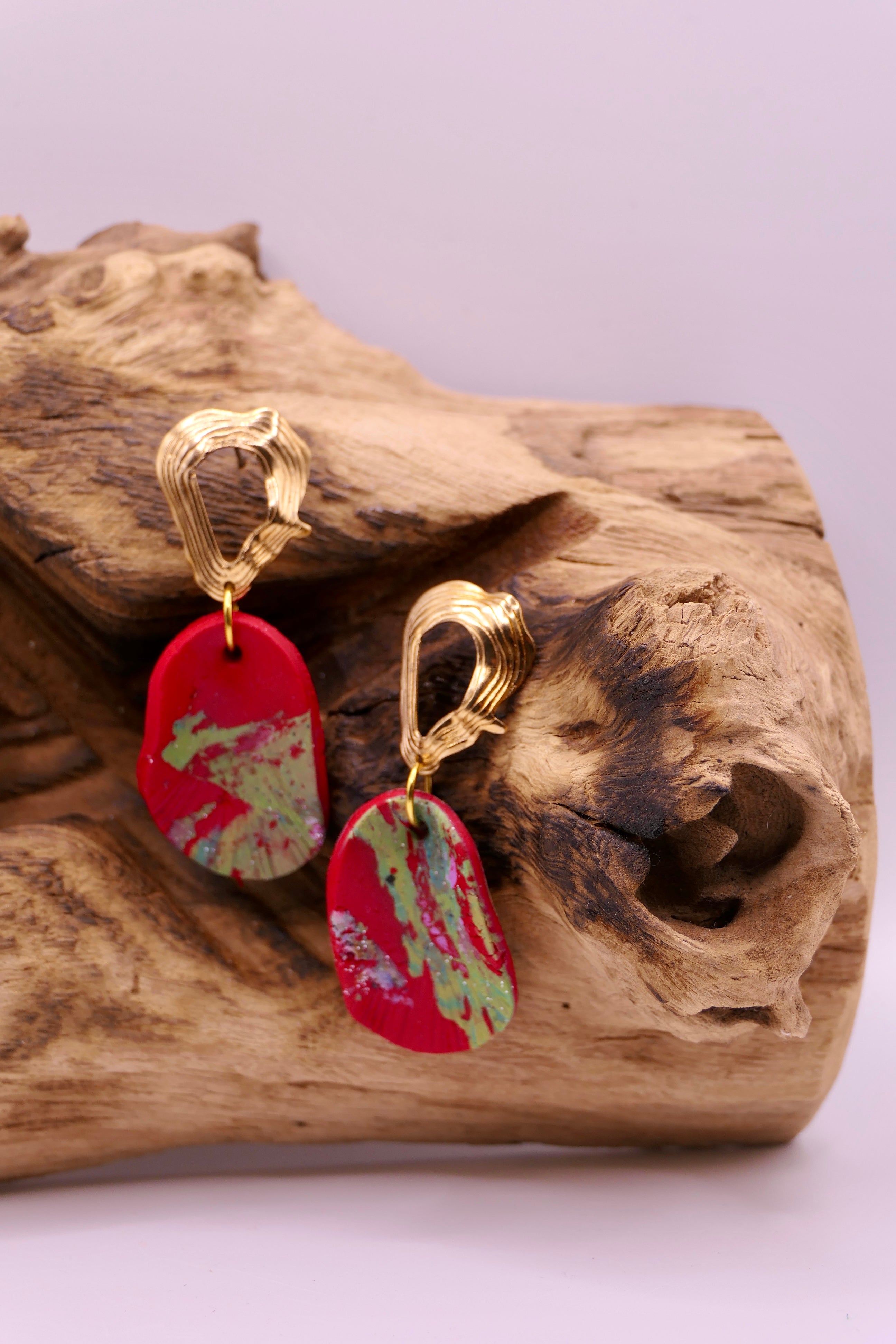 Folding clay | Earrings