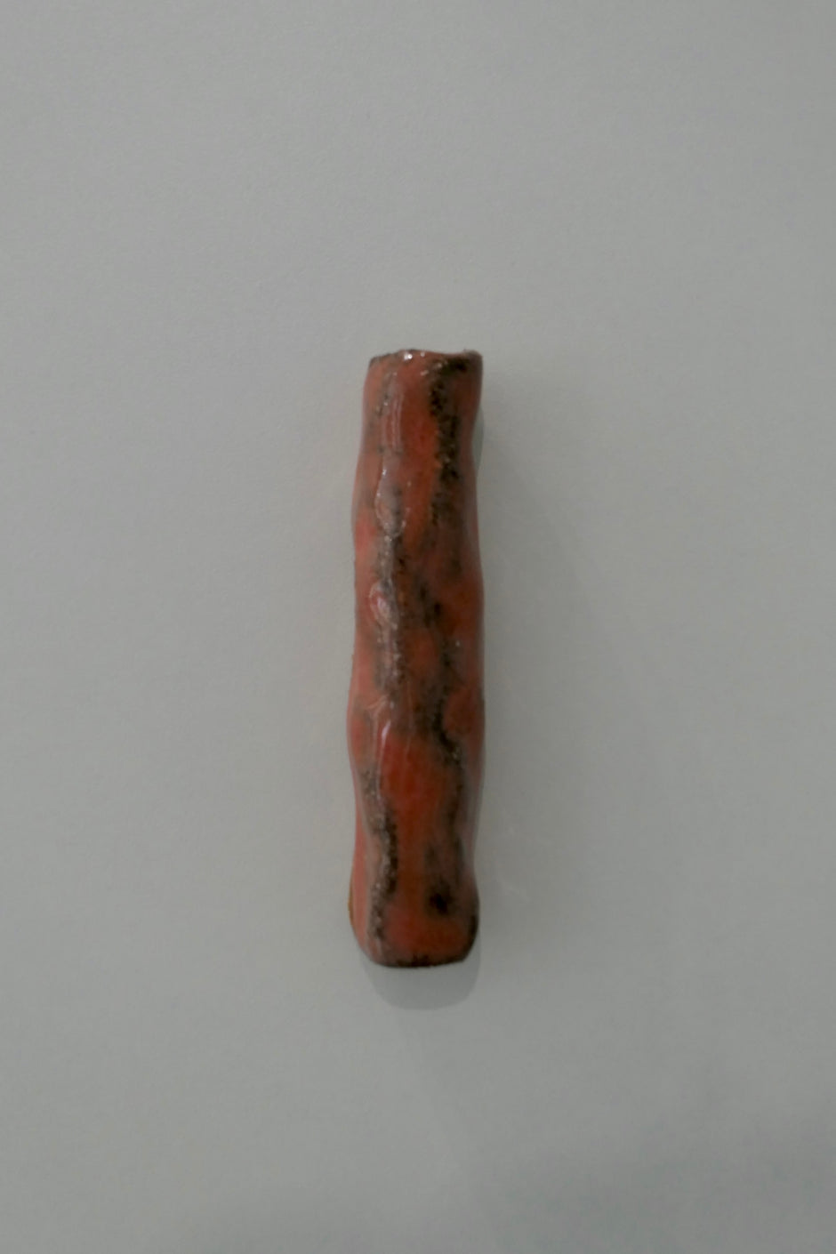 Red wall vase