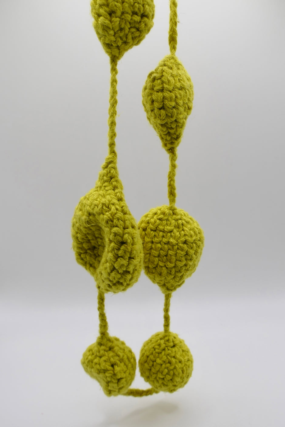 Crocheted necklace