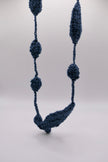 Music theme crocheted necklace