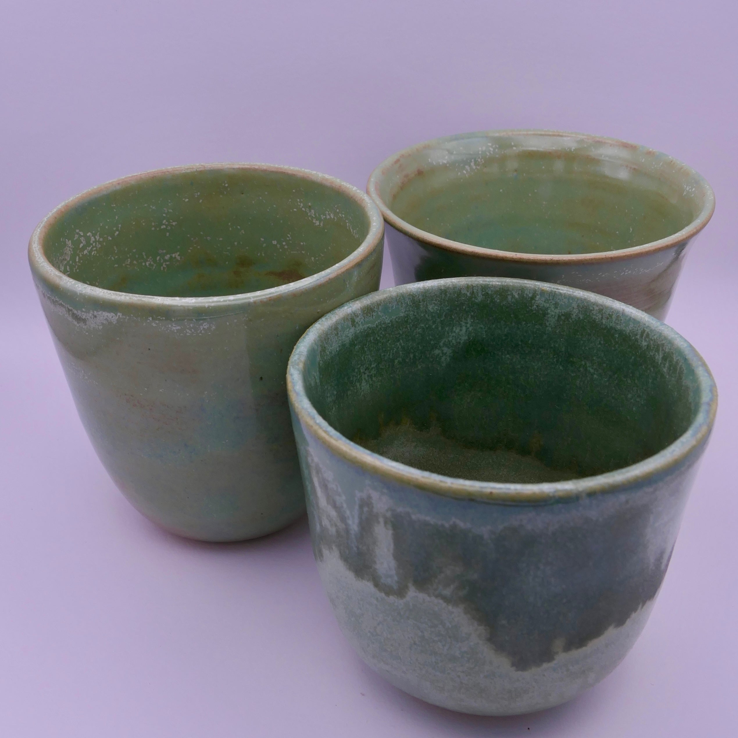 Green cups