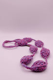 Bicolor crocheted necklace II