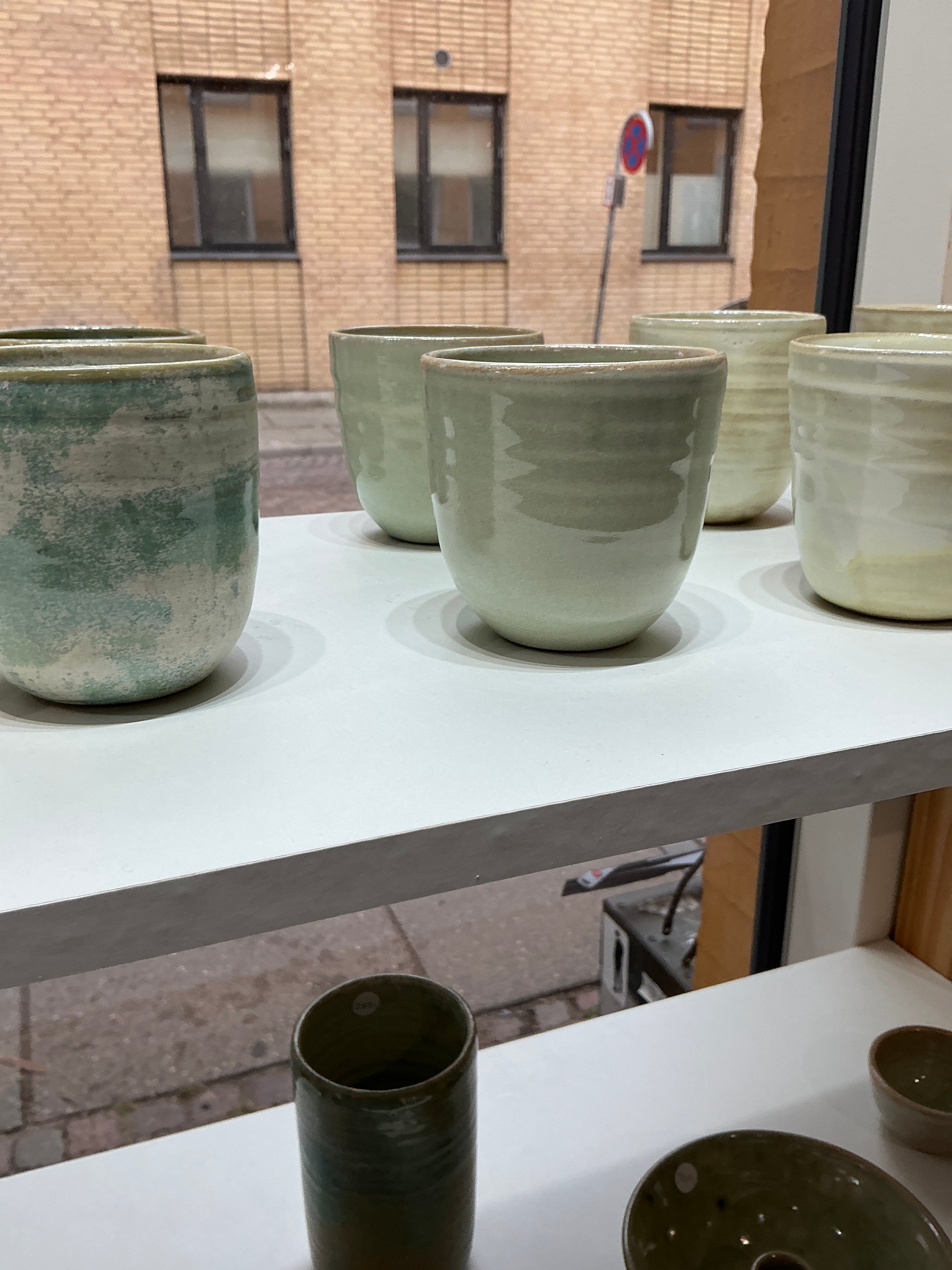 Light green cup