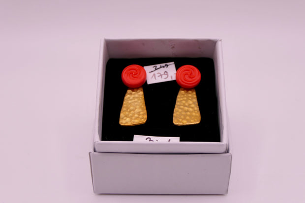 3 in 1 Red | Earrings