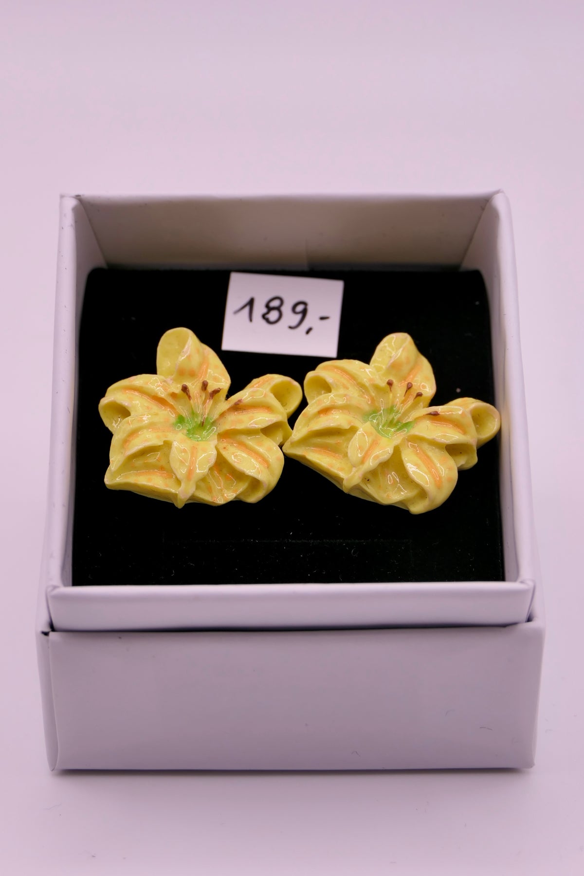 Yellow flower | Earrings