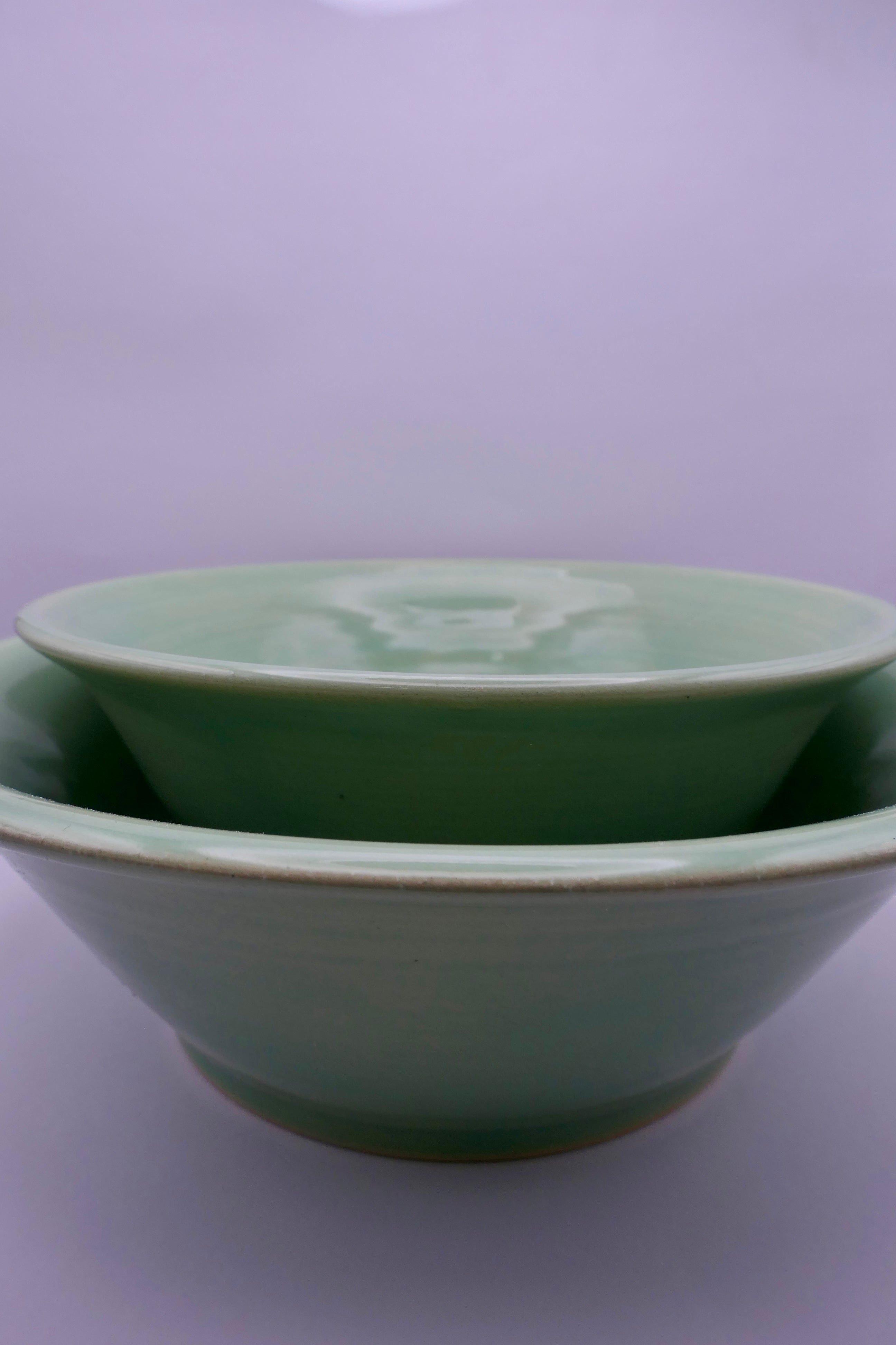 Green big bowls