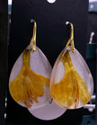Yellow Azalea earrings