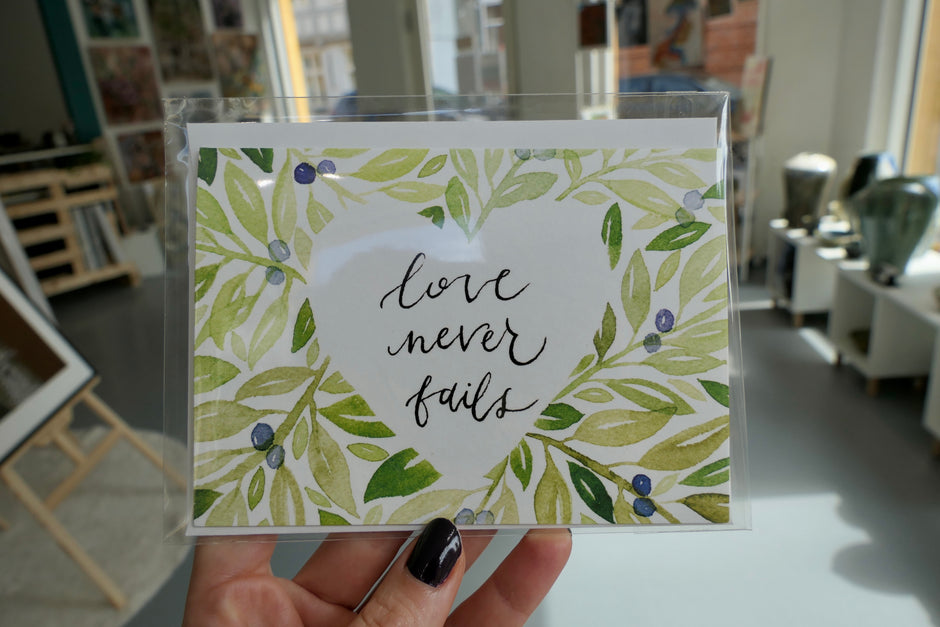 Love never fails