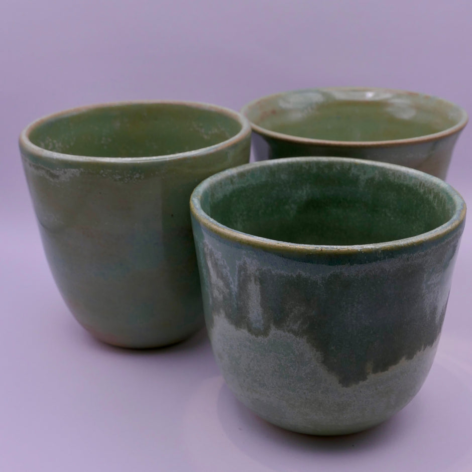 Green cups