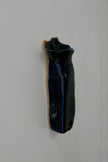 Dark blue wall vase