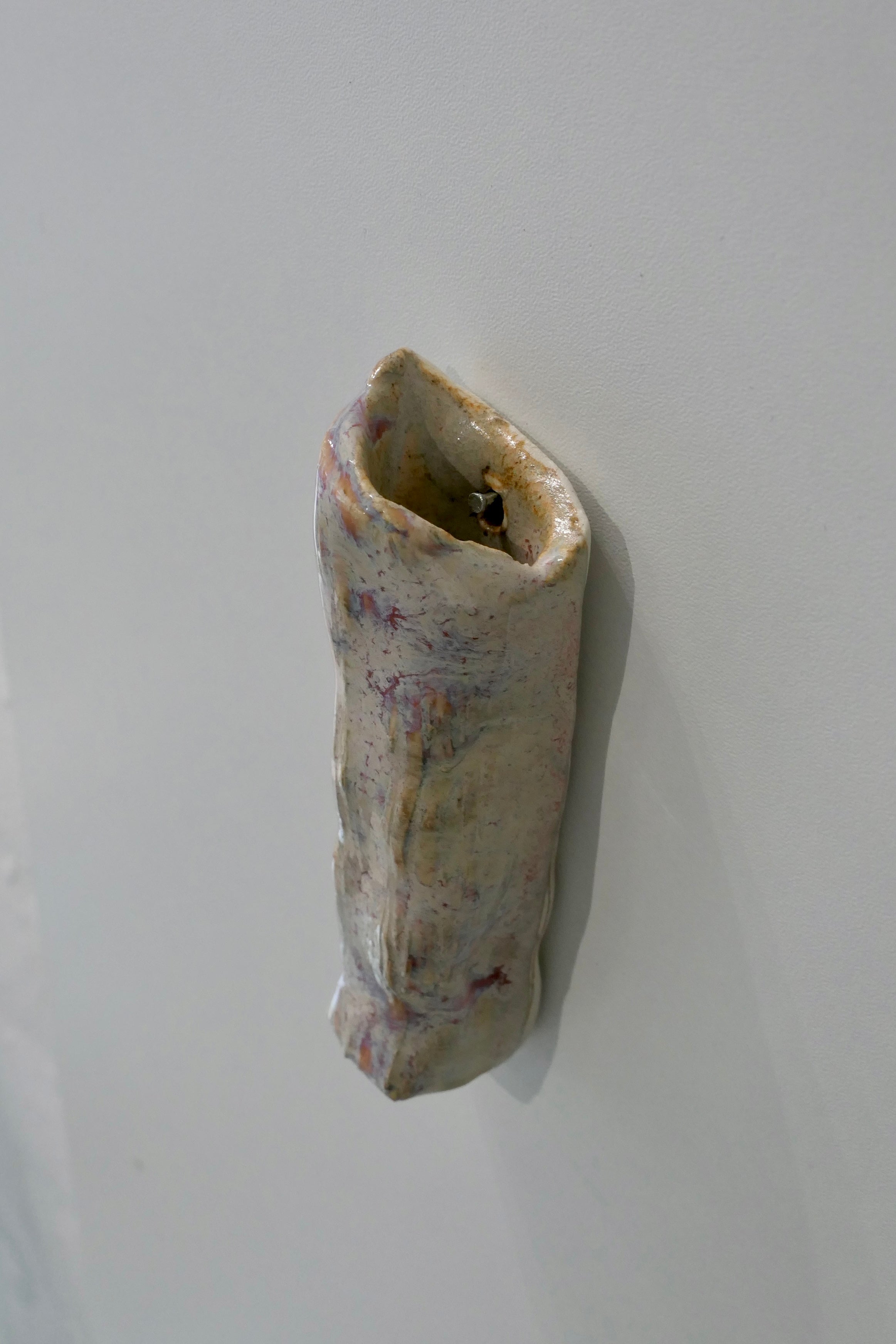 Light wall vase
