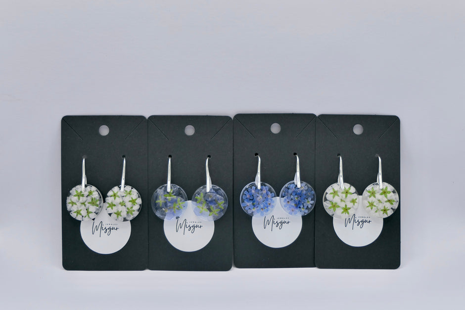 Apple blossoms - Earrings