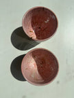 Half light pink cups