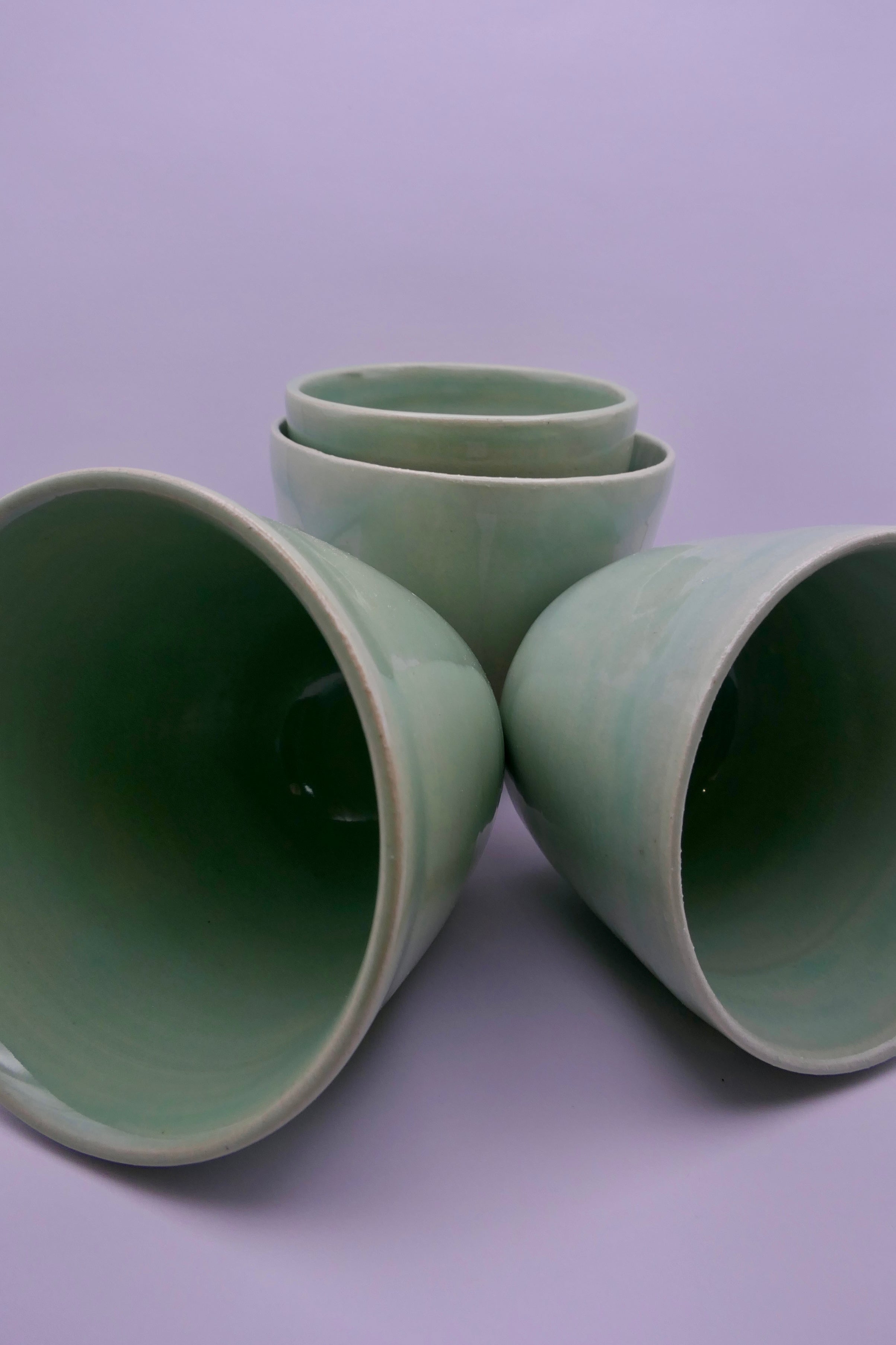 Celadon cups