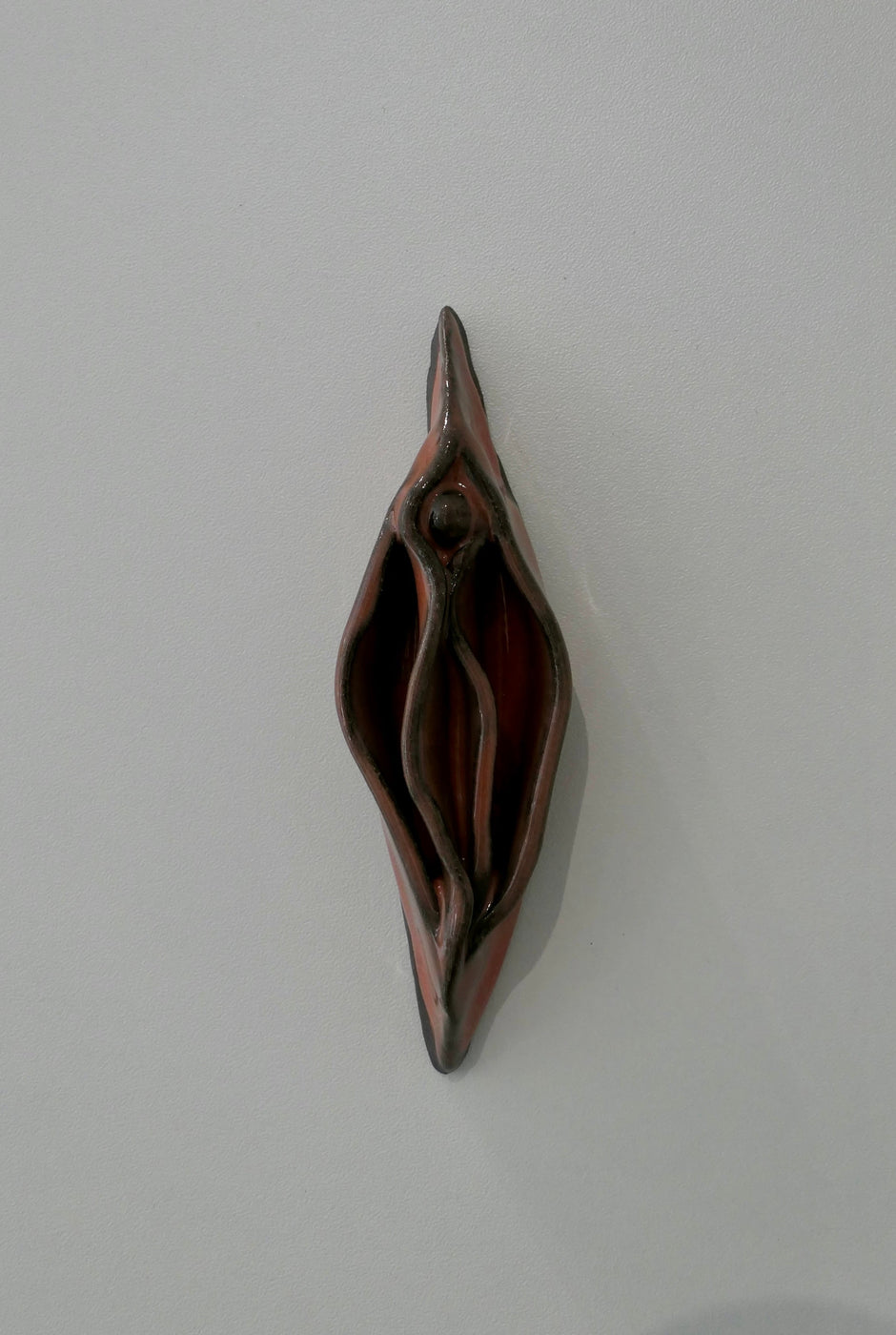 Dark red vulva