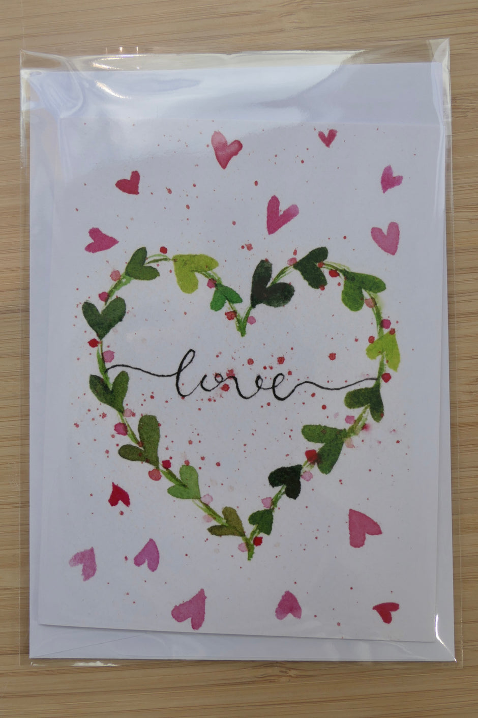 Love with hearts