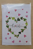 Love with hearts