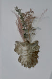 Sand-colored wall vase