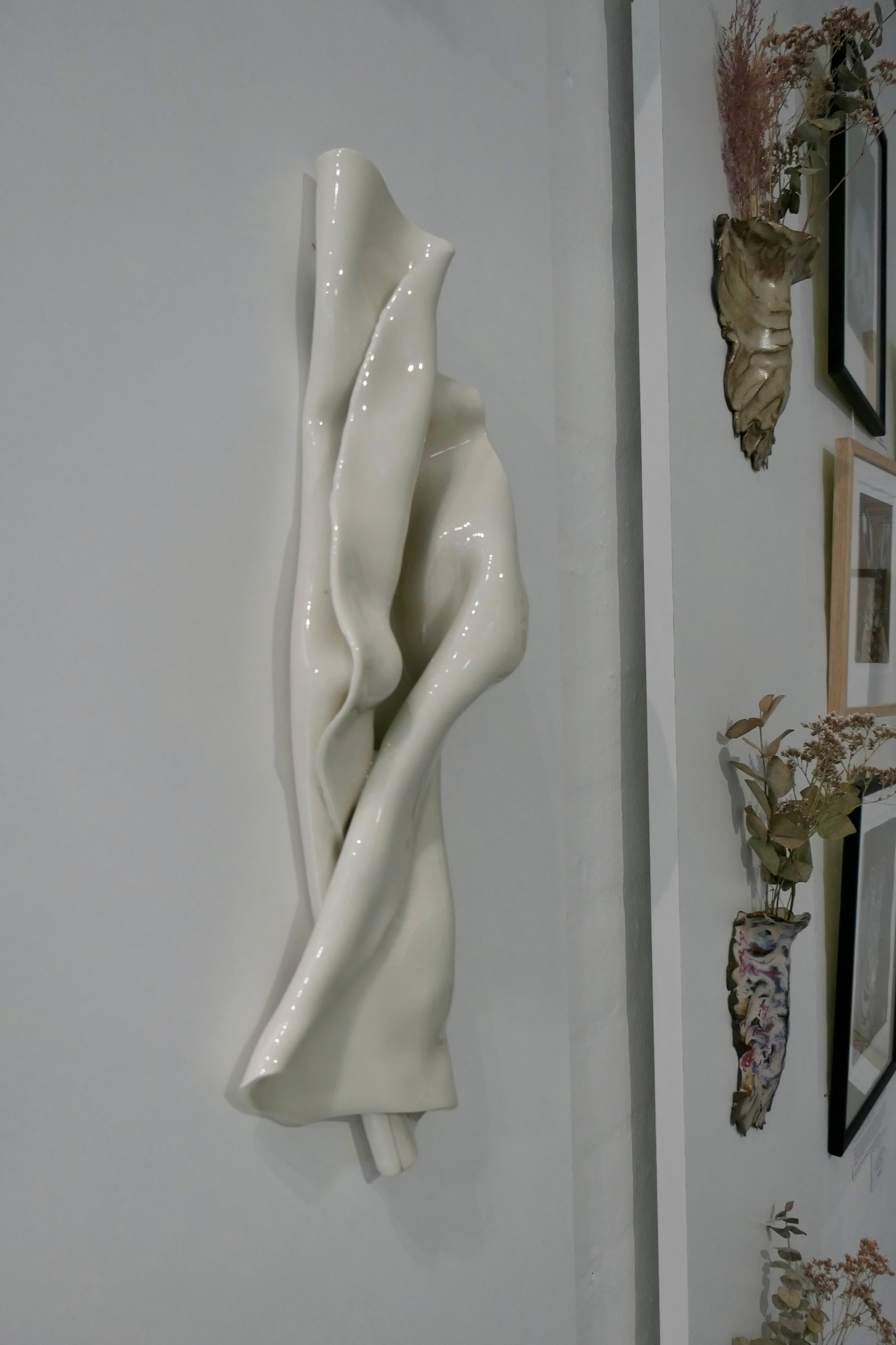 White sculpture