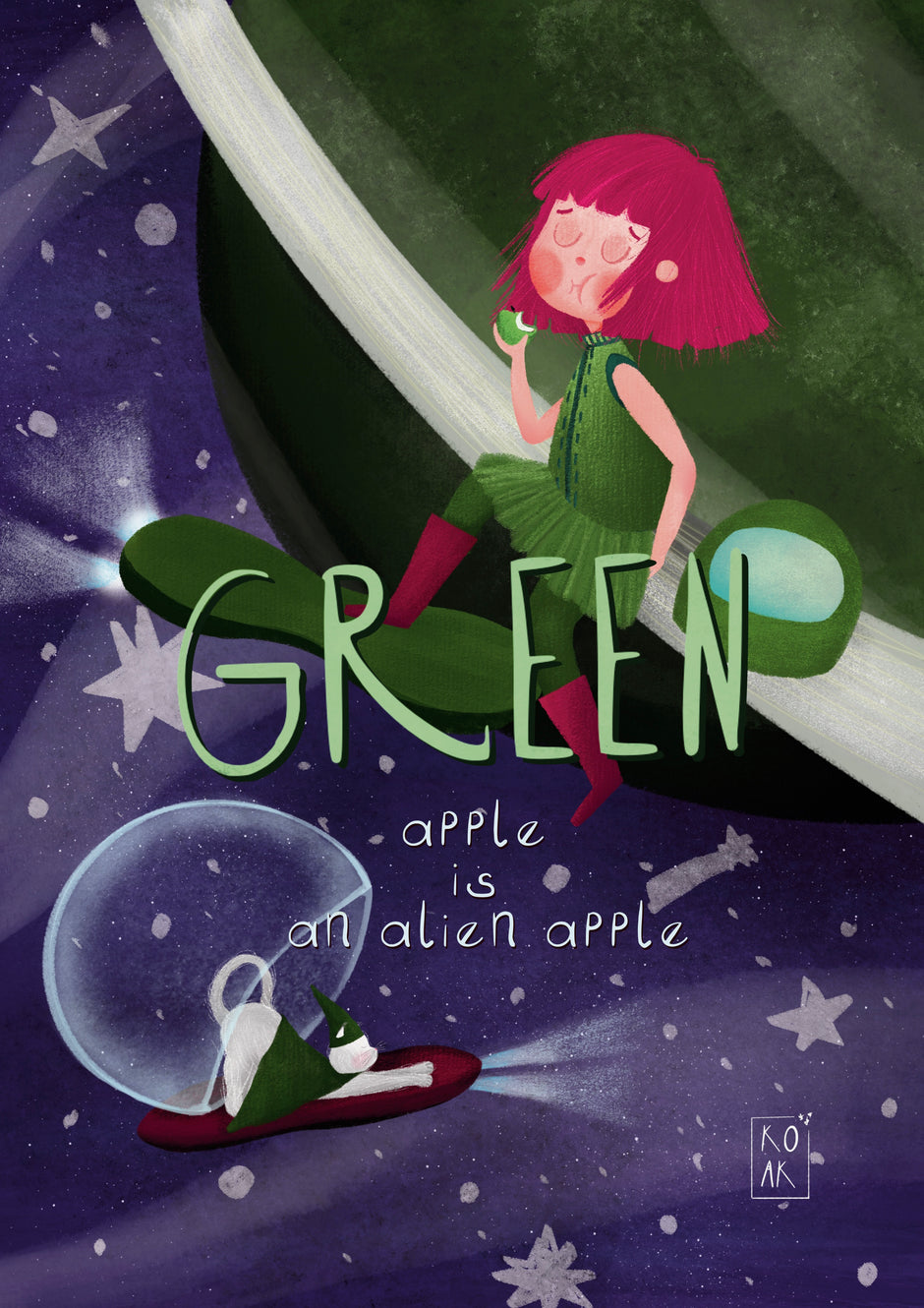 Green Apple is an Alien Apple